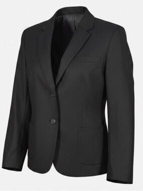 Regeneration Eco Friendly Black Blazer Recycled Polyester Womens Size 10